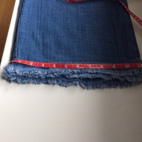 Zara Denim Culotte pants - Picture 7 of 8